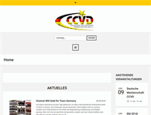 Tablet Screenshot of ccvd.de